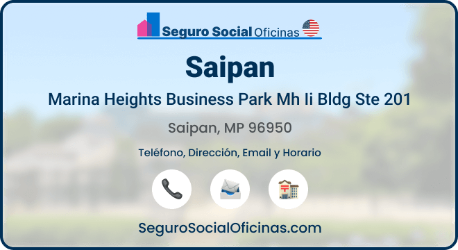 Oficina del Seguro Social en Saipan, Islas Marianas del Norte