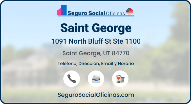 Oficina del Seguro Social en Saint George, Utah
