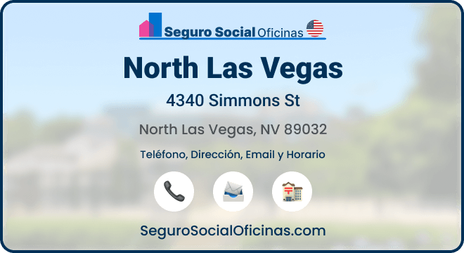Oficina del Seguro Social en North Las Vegas, Nevada